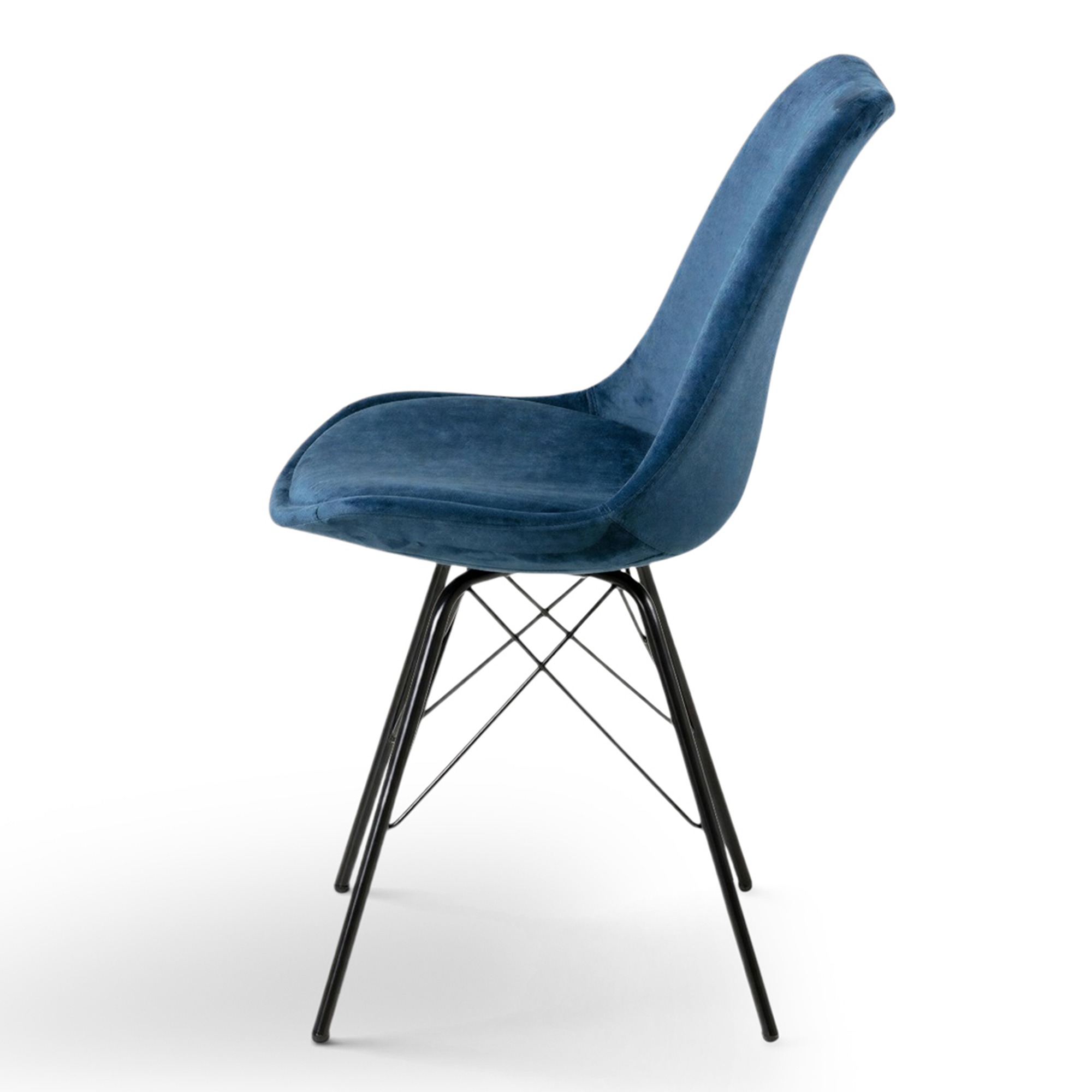 Silla 'Eris' - Azul/Negro