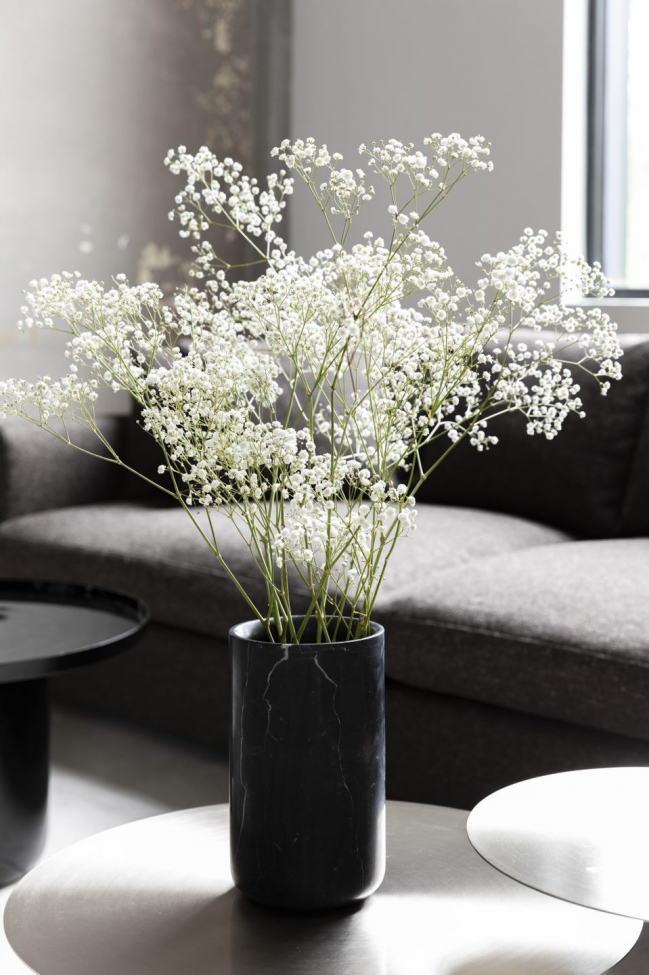 Jarrón 'Fajen' - Negro