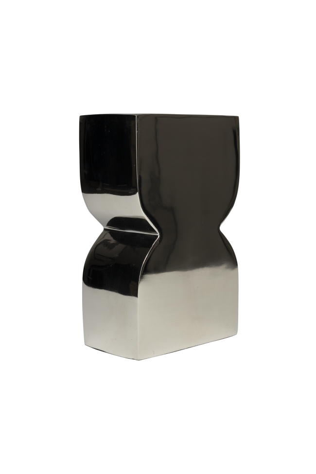 Jarrón Cones L 'Shiny Silver' - Plata