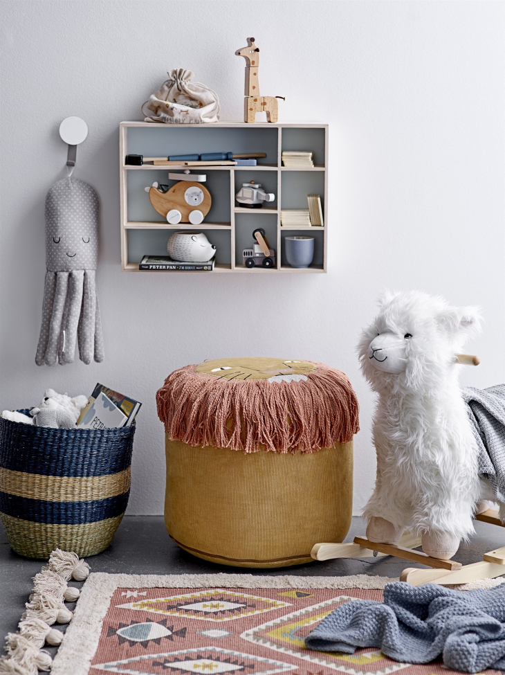 Caballito de madera 'Rocking Lama' - Blanco