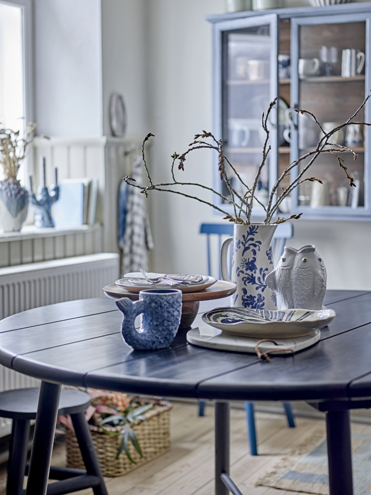 Mesa de comedor 'Lope' 140cm Redonda - Negra