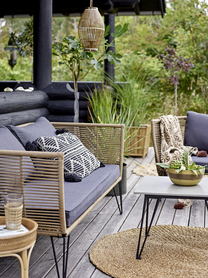 Mesa de exterior 'Mundo' - Gris