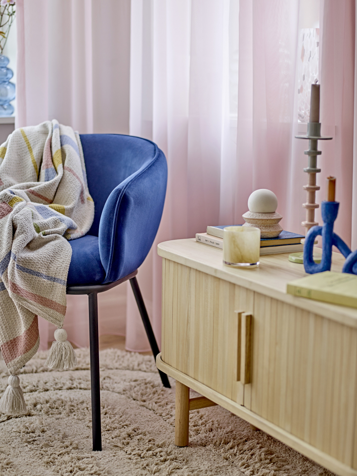 Silla de comedor 'Cortone' - Azul