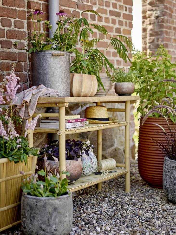 Mesa auxiliar 'Sole' - Natural/Bambú