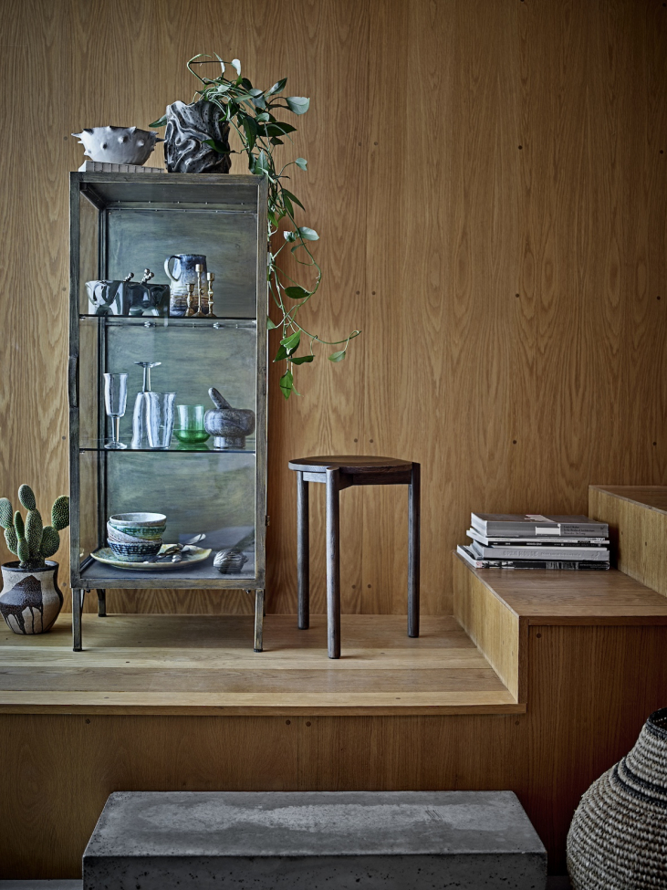 Gabinete 'Saone' – Latón/Cristal