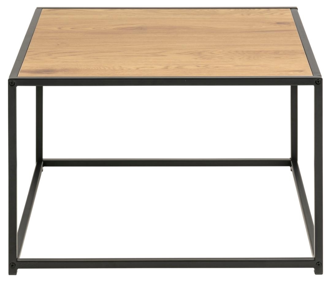 Mesa de centro 'Hydra' 60cm - Natural/Negro