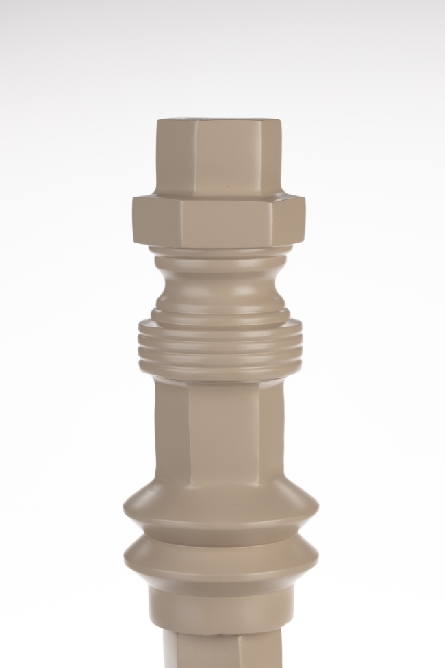 Portavelas 'Totem' - Beige