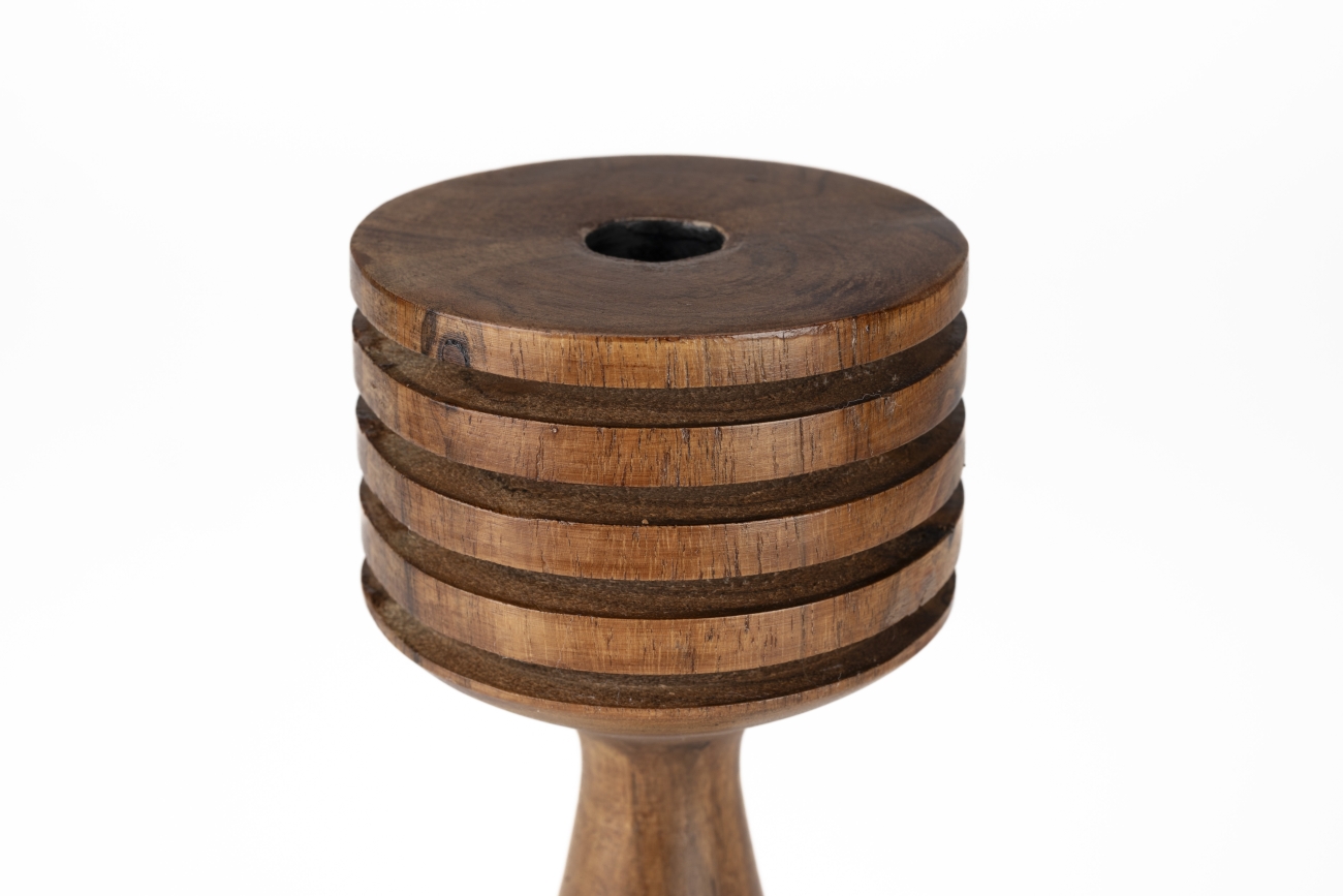 Portavelas 'Hoover' - Marrón