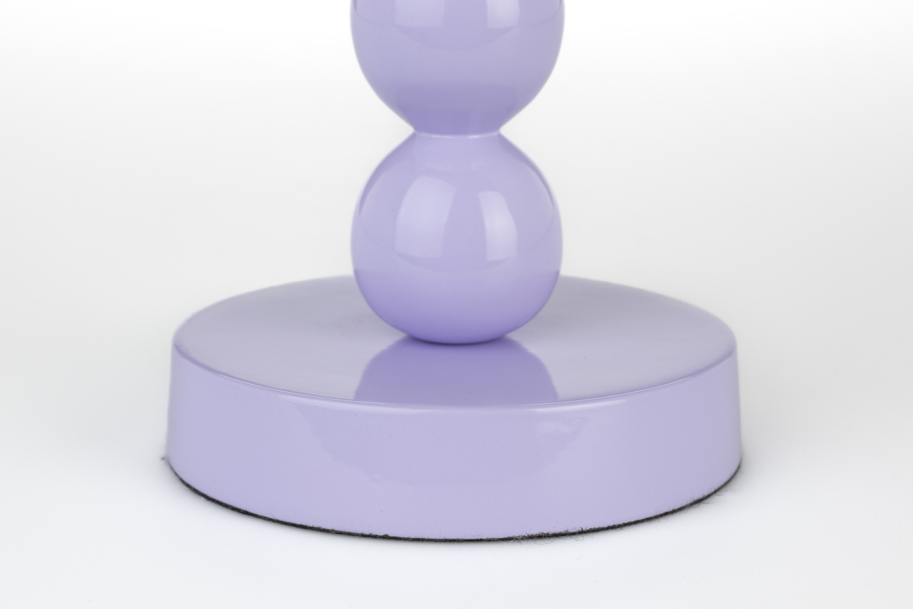 Portavelas 'Bubbles' - Púrpura 2