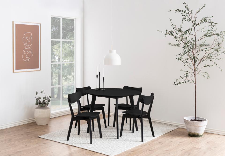 Mesa de comedor 'Ärsjö' Redonda 105cm - Negro