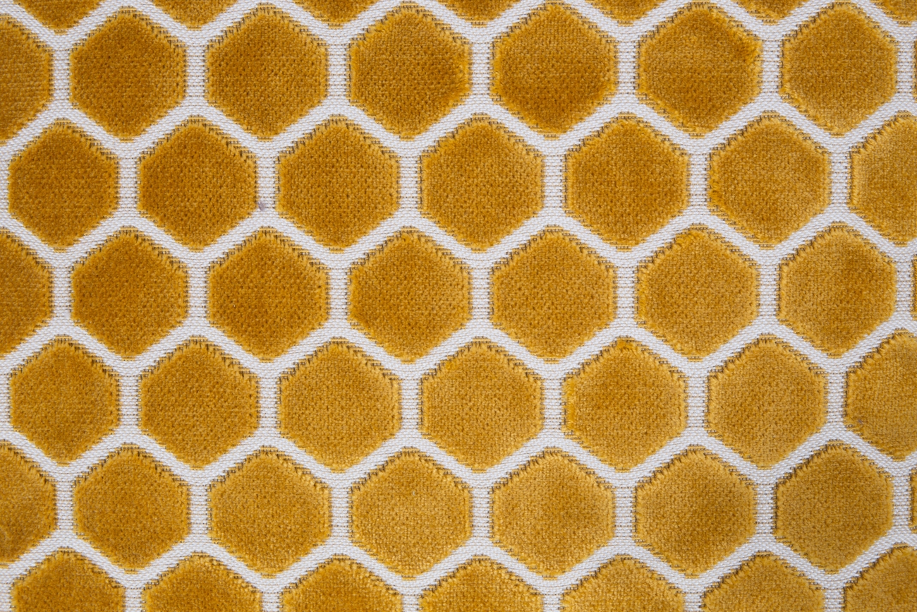 Funda de cojín 'Monty' - Amarillo