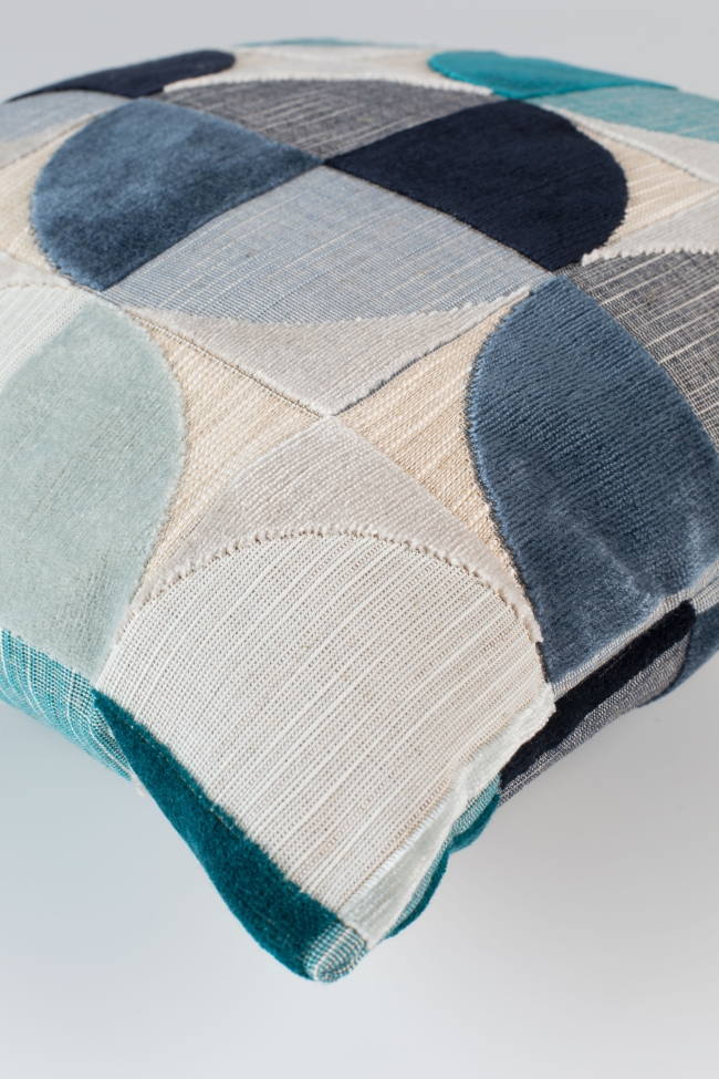 Funda de cojín 'Club' - Azul