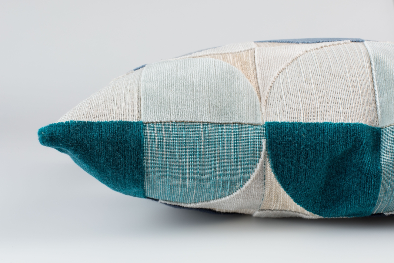 Funda de cojín 'Club' - Azul