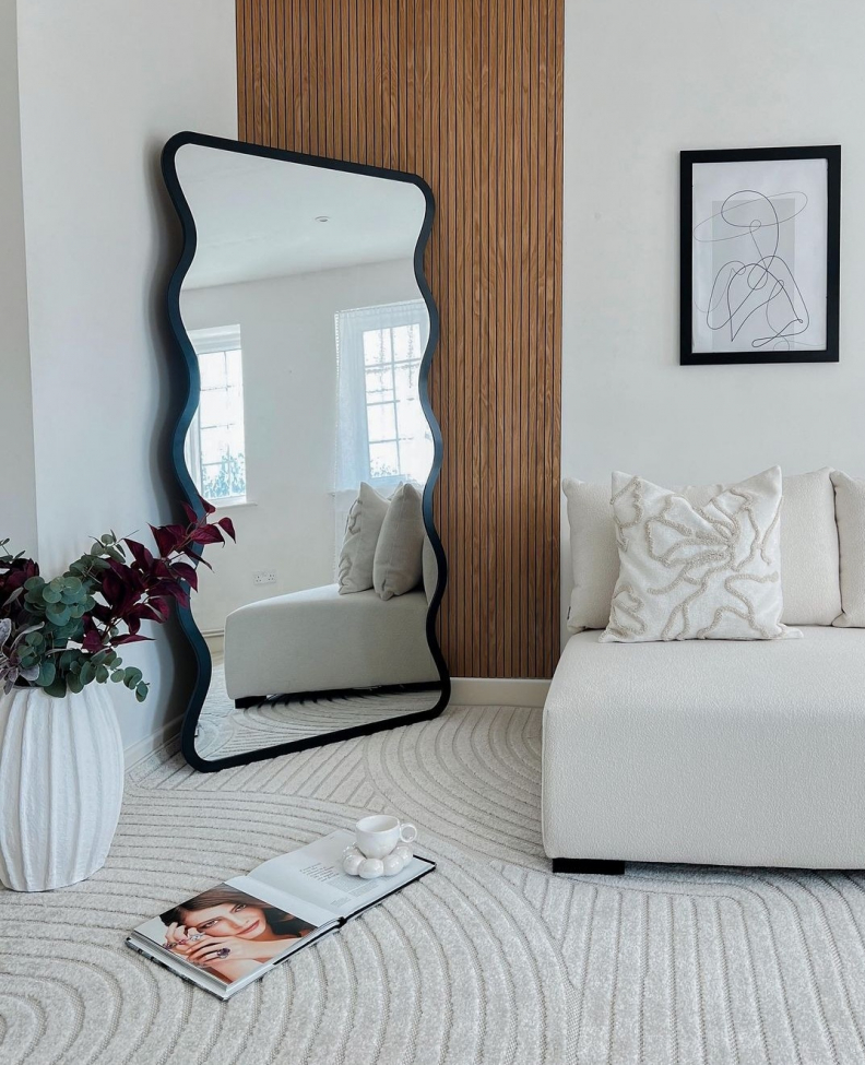 Alfombra 'Shaggy Indoor-Outdoor' 280x380cm - Crema