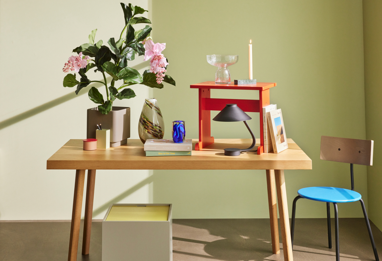 Mesa de cocina 'Herringbone' - Natural