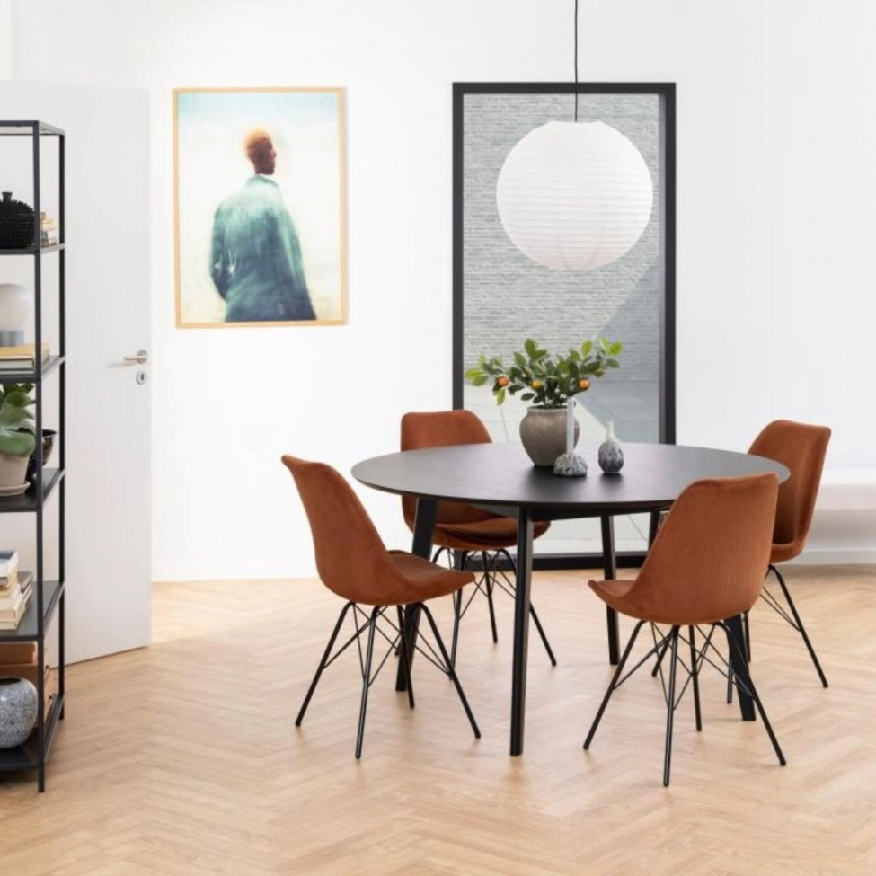 Silla 'Eris' - Marrón/Negra