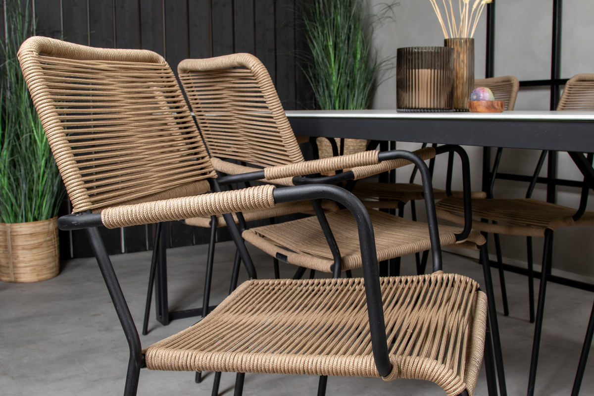 Silla de comedor 'Lugnet' - Marrón