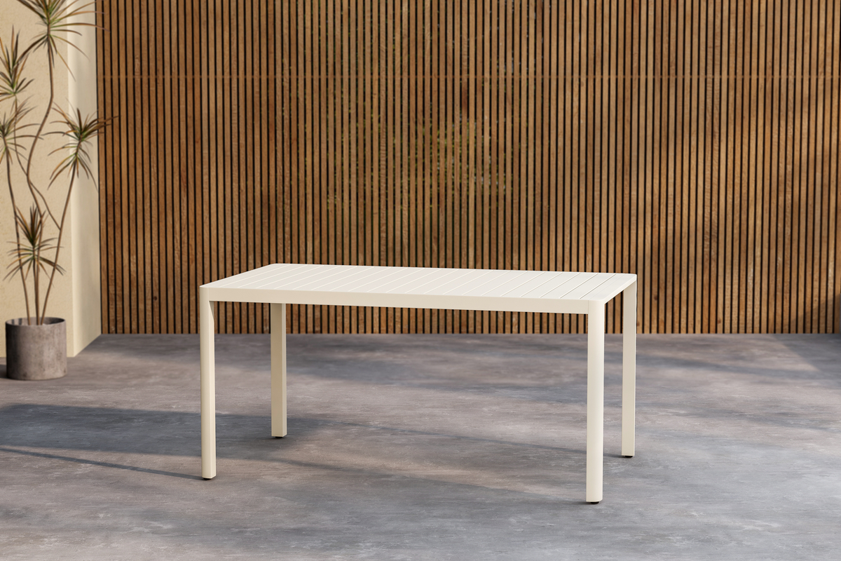 Mesa de comedor 'Giardini' 150x72cm - Beige