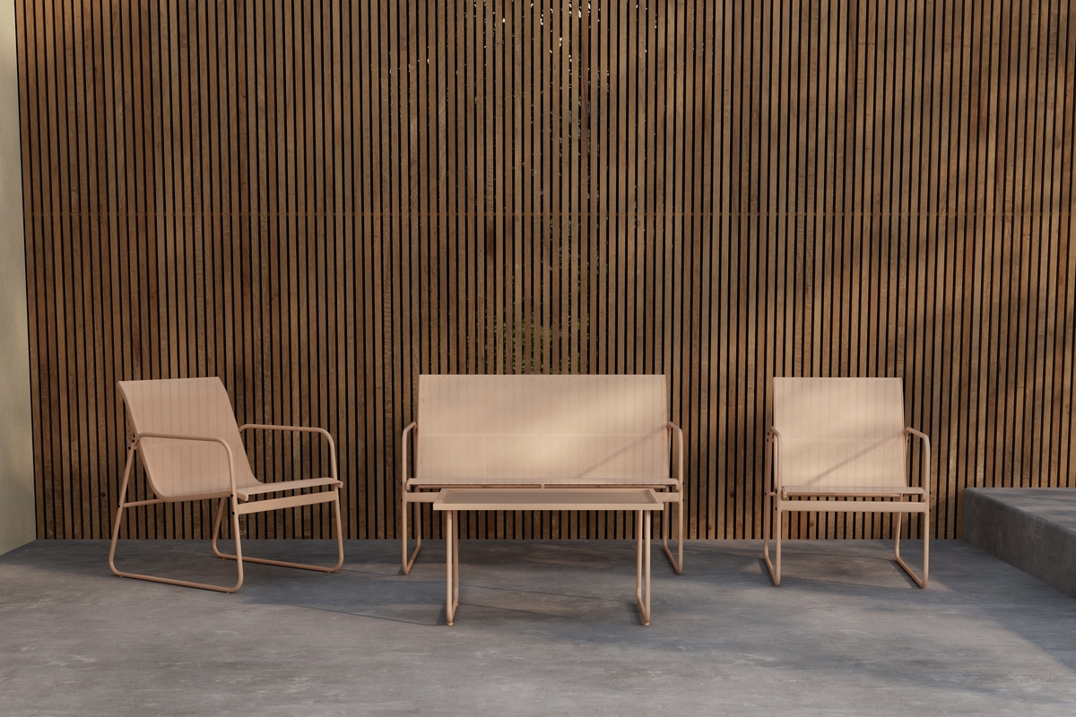 Conjunto de sofás 'Scopello' - beige