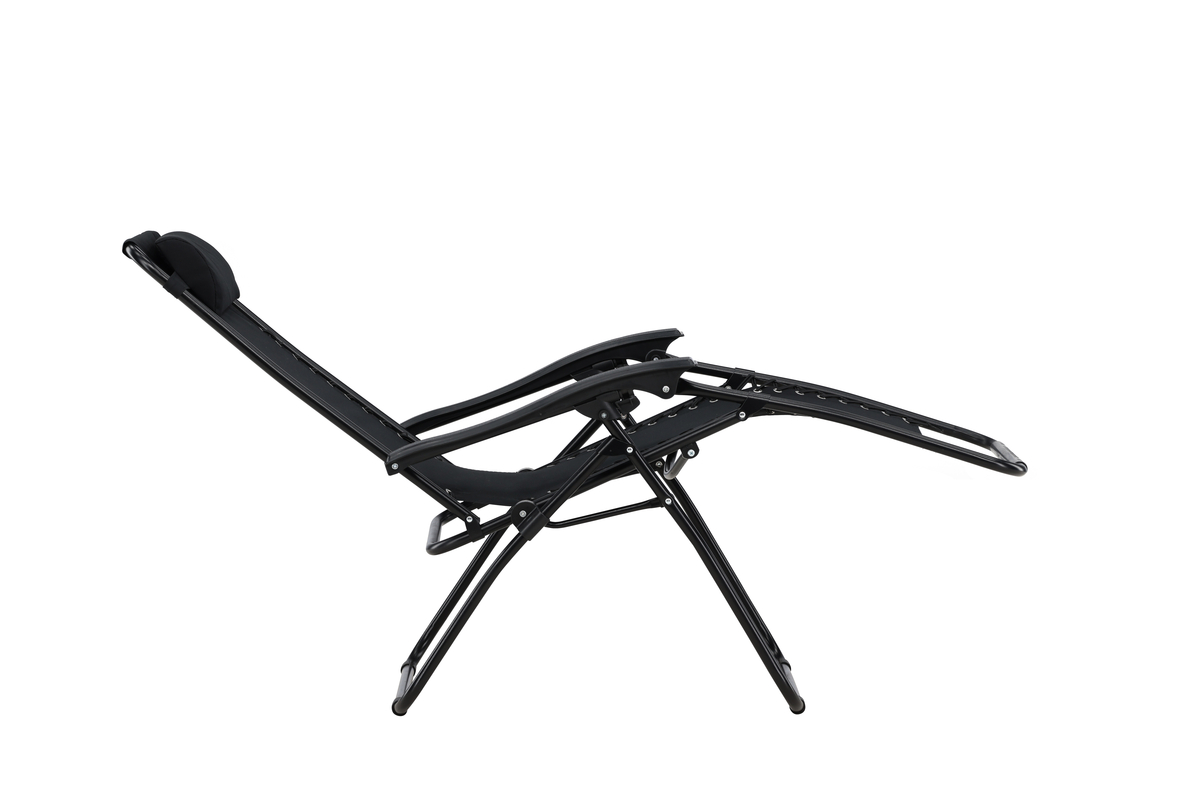 Silla de sol 'Vulcano' - Negro