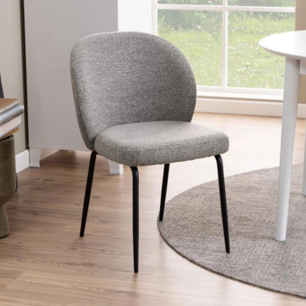 Silla '&Auml;ngom' - Gris claro