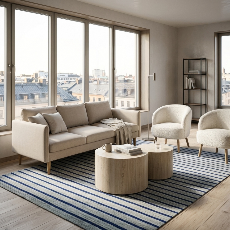 Mesa de centro 'Ponza' 2 piezas - Beige