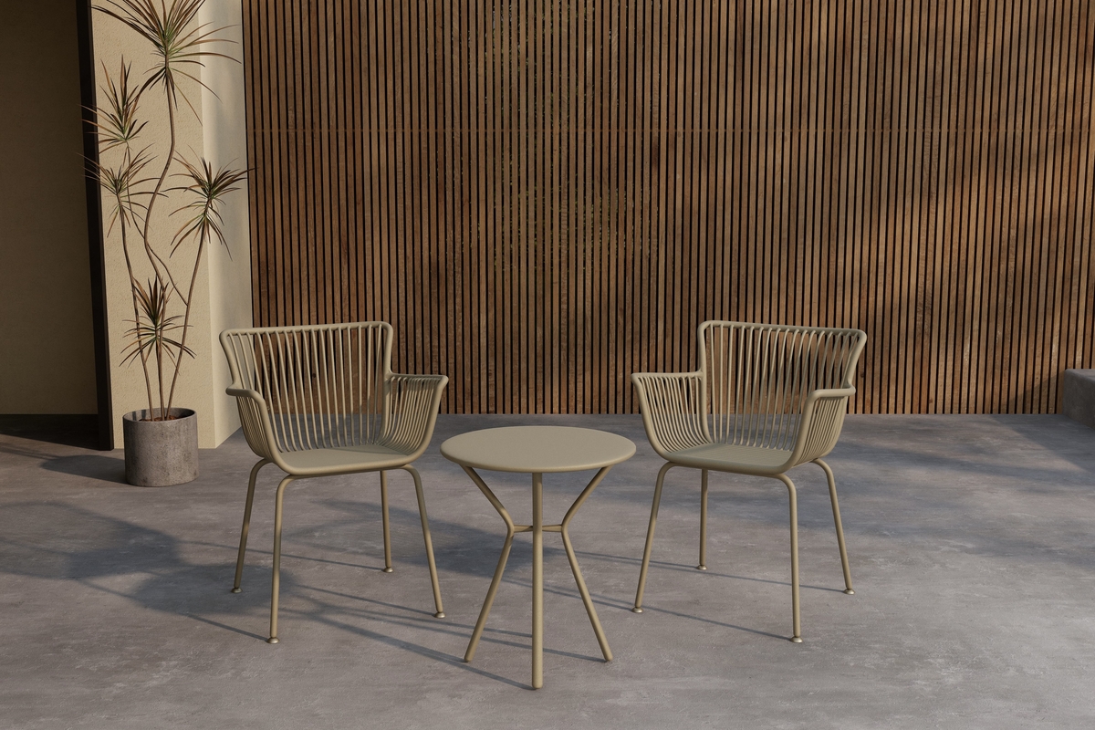 Juego de café 'Sifnos' – Beige