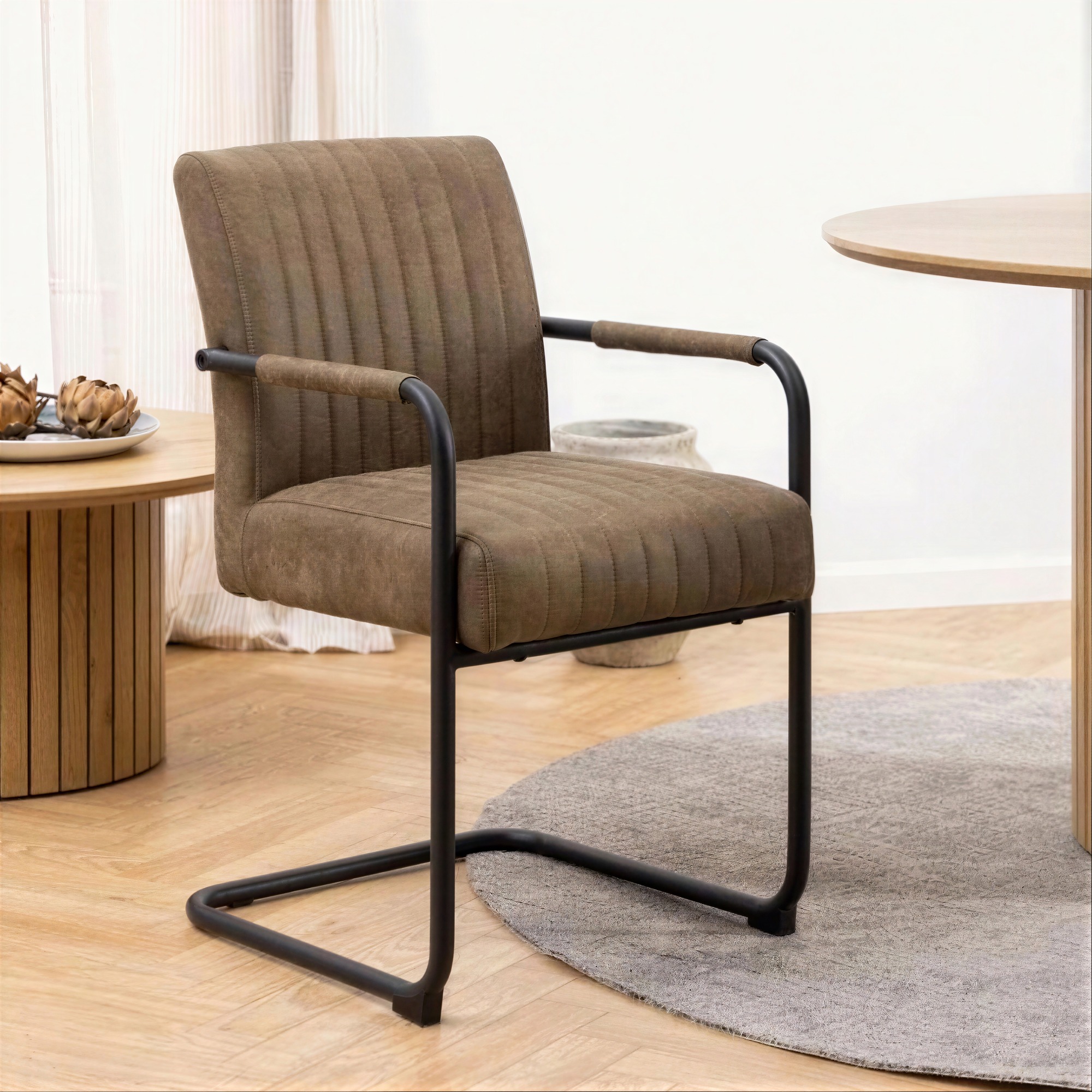 Silla 'Arbrå' - Marrón