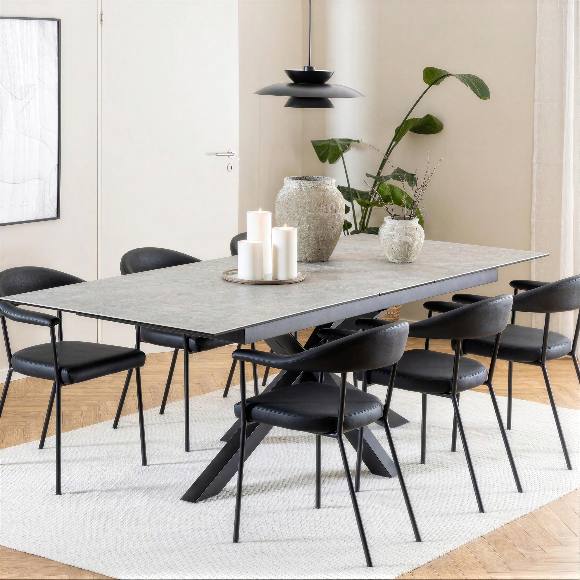 Silla 'Gandia' - Negro