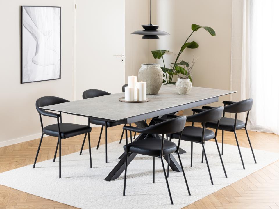 Silla 'Gandia' - Negro