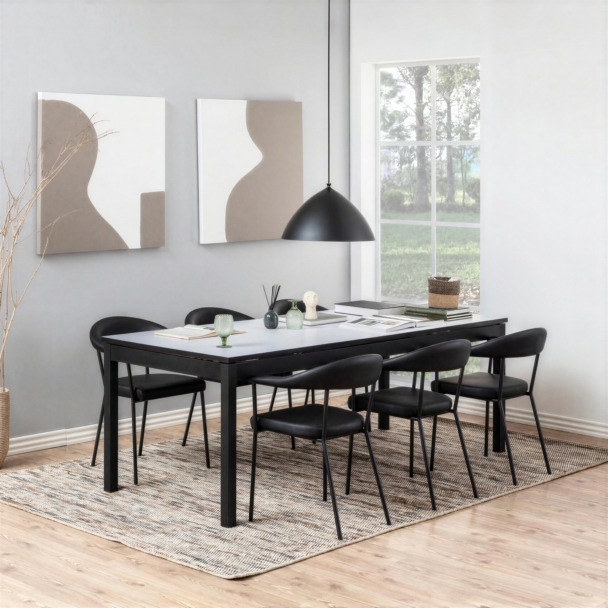 Silla 'Gandia' - Negro