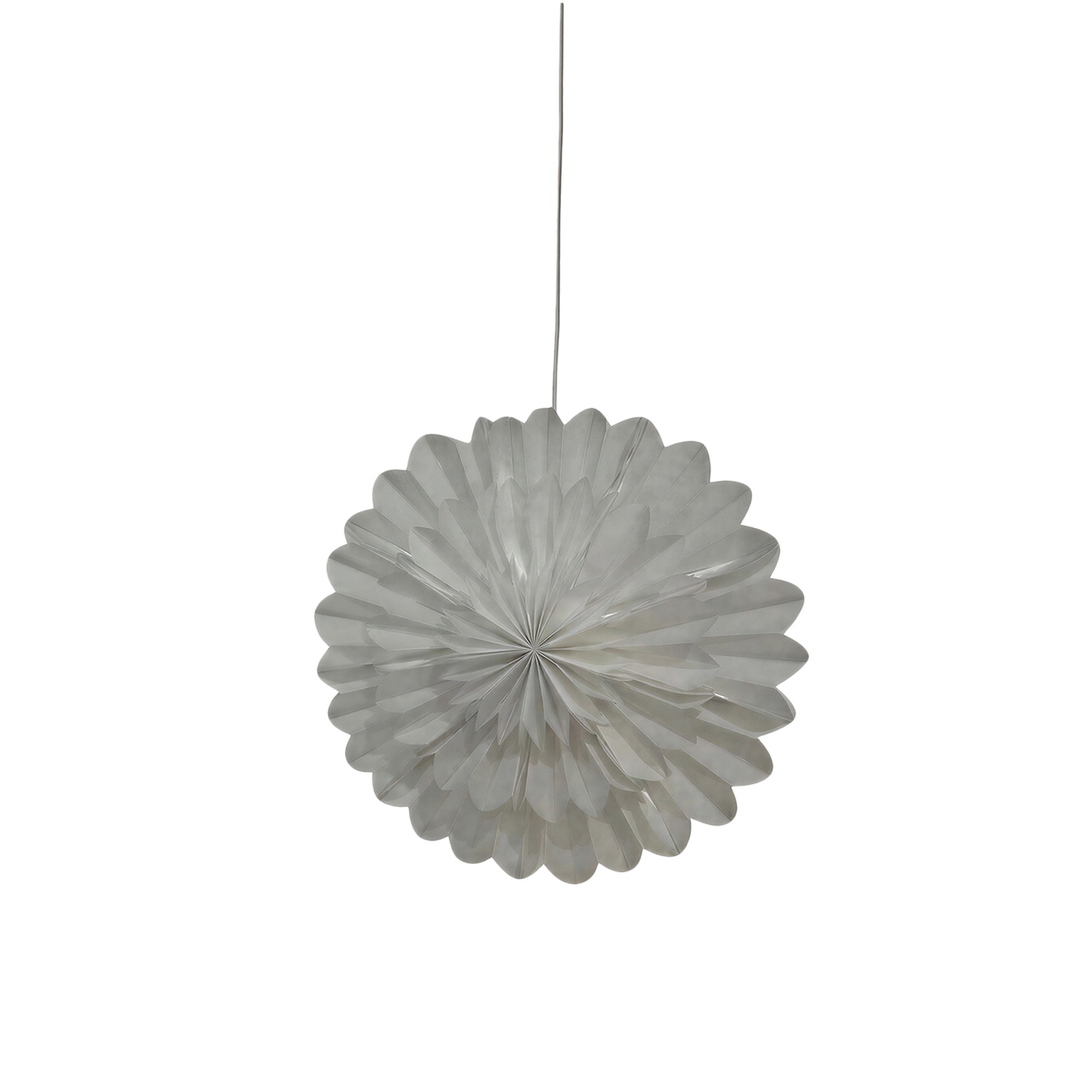 Estrella de Adviento 'Lotus' 60cm - Blanca