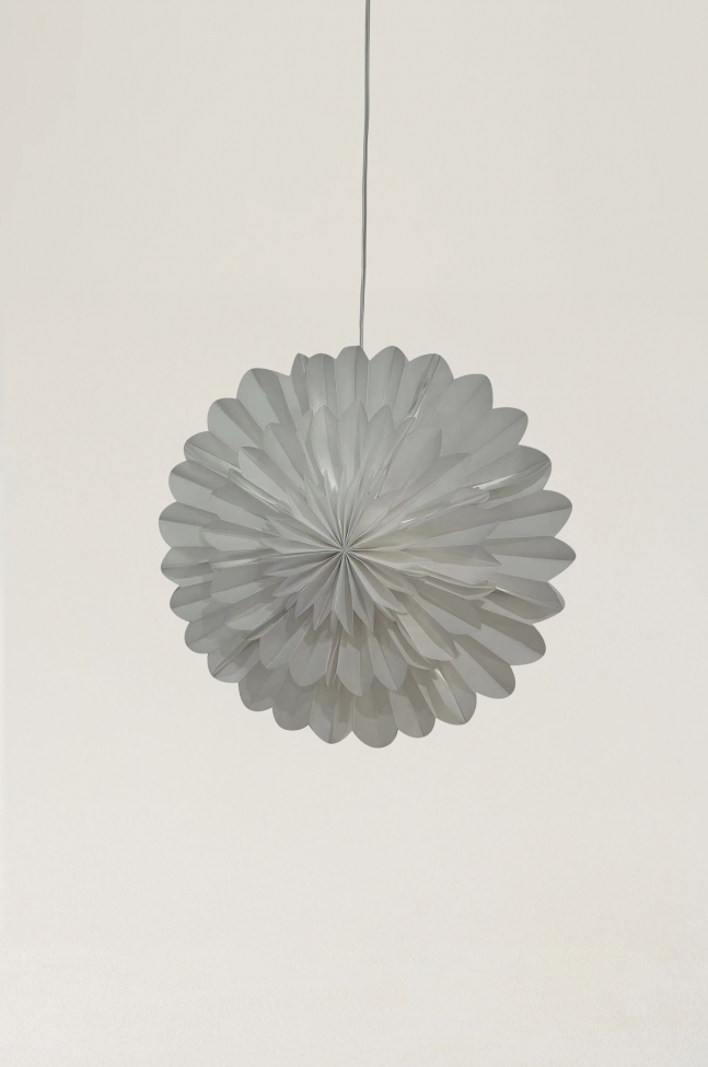 Estrella de Adviento 'Lotus' 60cm - Blanca