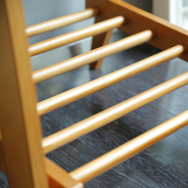 Perchero con estante para zapatos 'Confident' - Roble