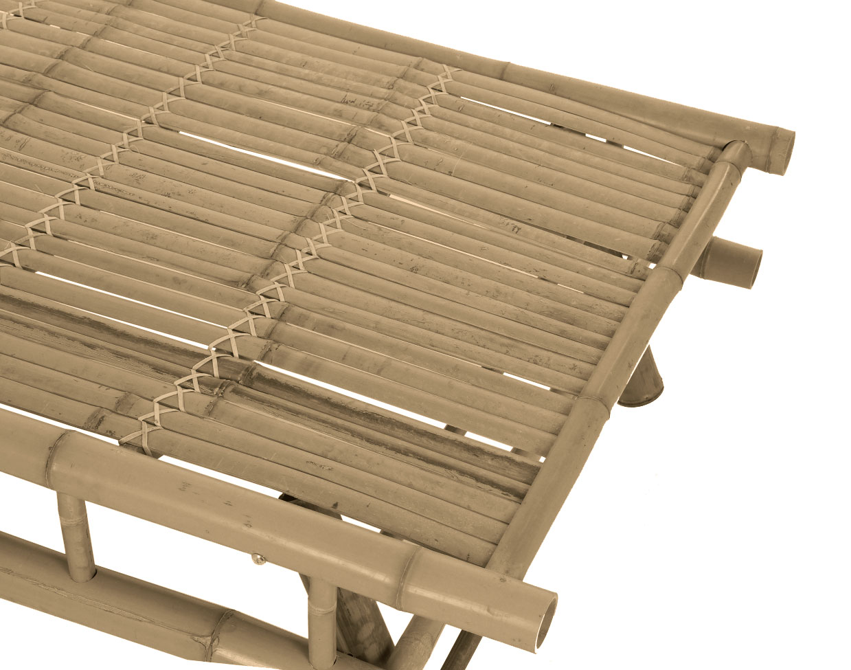 Tumbona 'Bambu' - Natural
