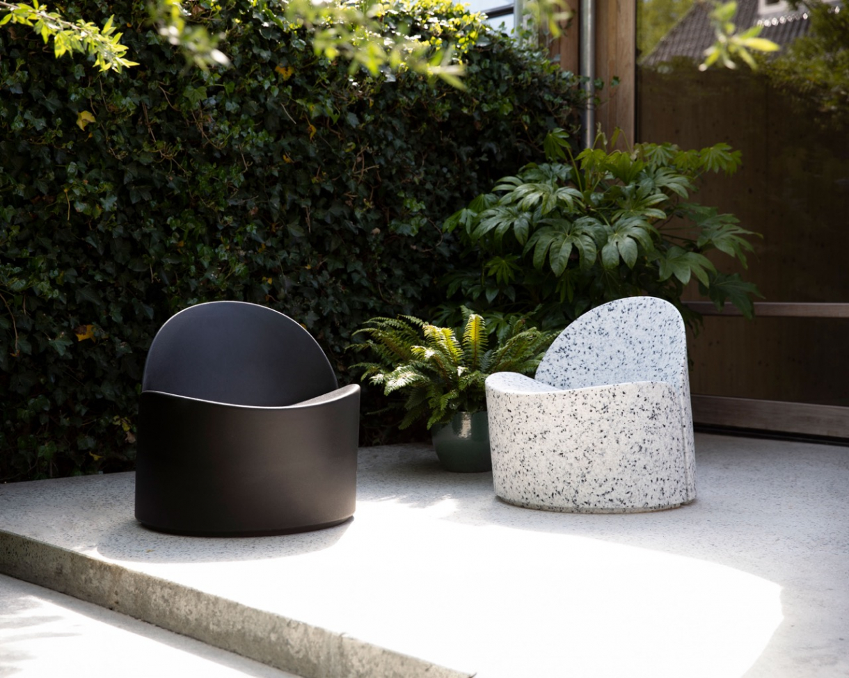 Silla 'Bloom' - Negro