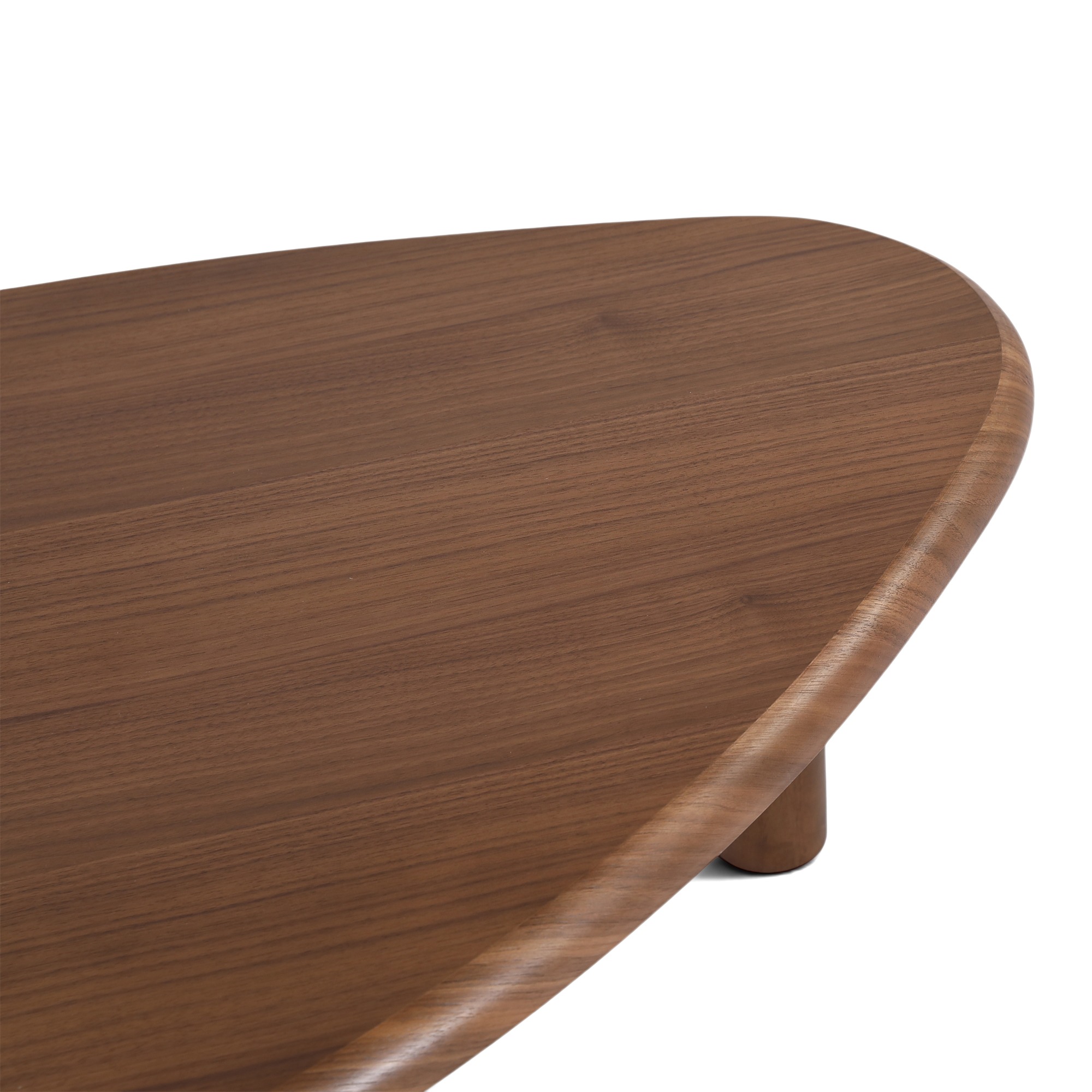 Mesa de centro 'Uovo' 116.5x73cm - Nogal