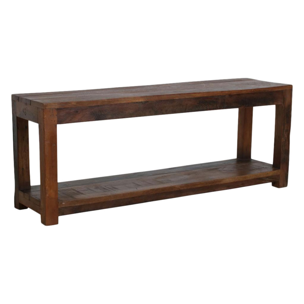 Banco 'Factory' - Marrón