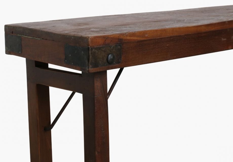 Banco deslizante 'Foldable' 160x30cm - Madera