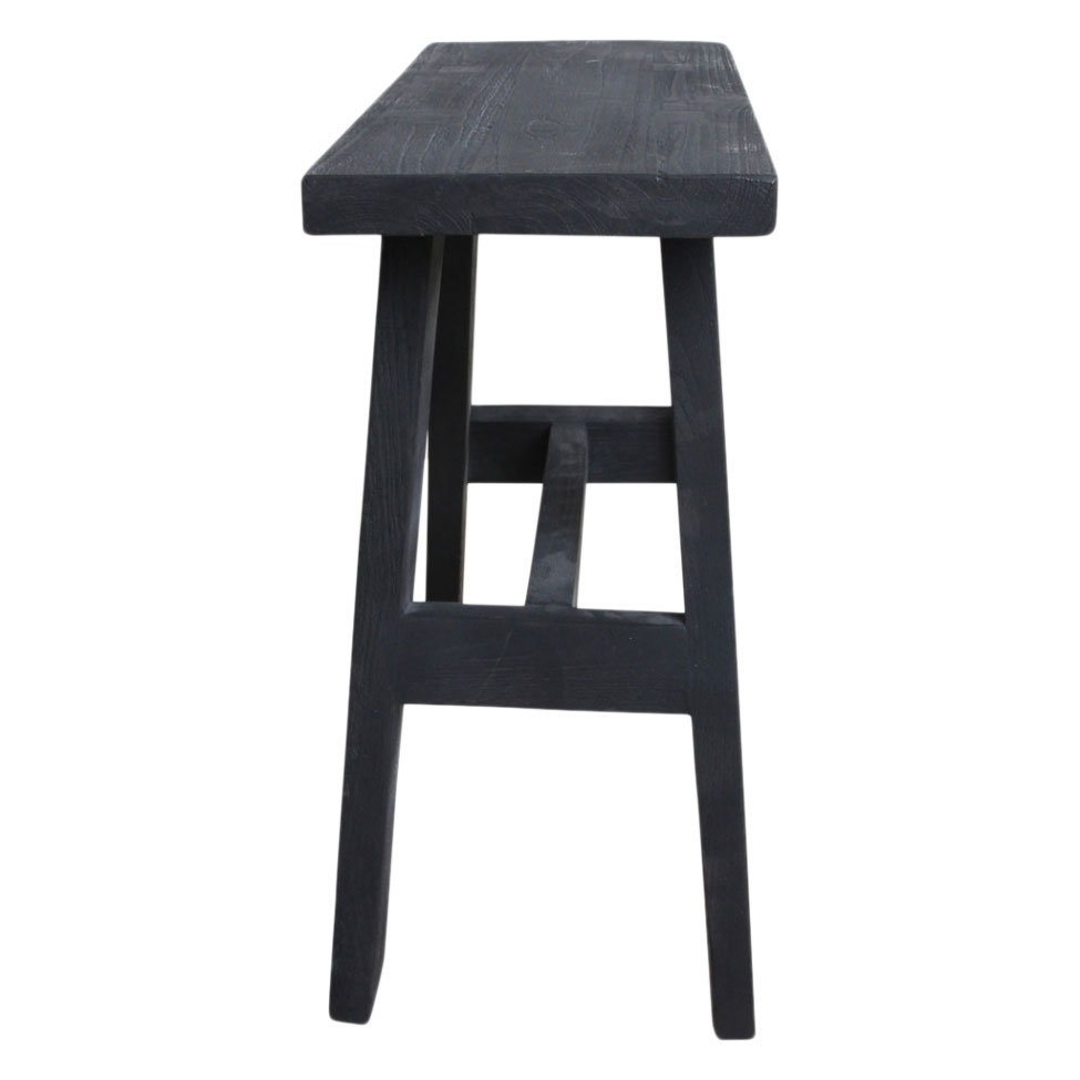 Banco 'Hållplats' M - Negro