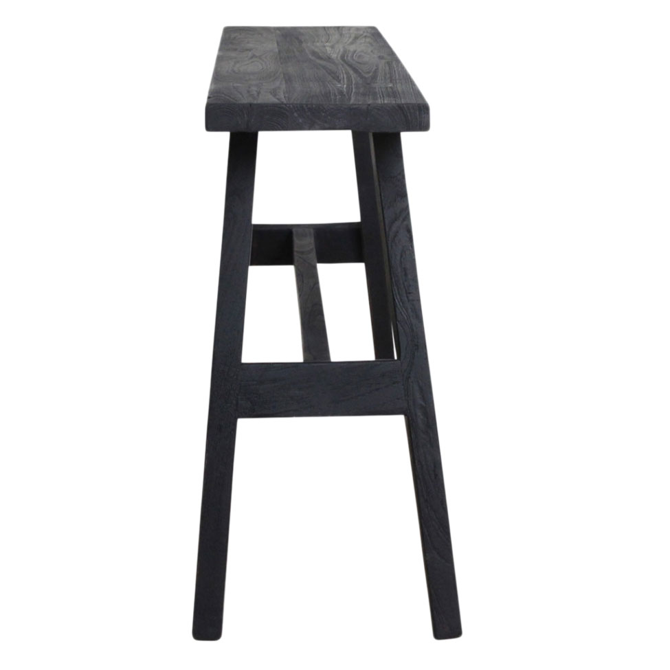 Banco 'Hållplats' L - Negro