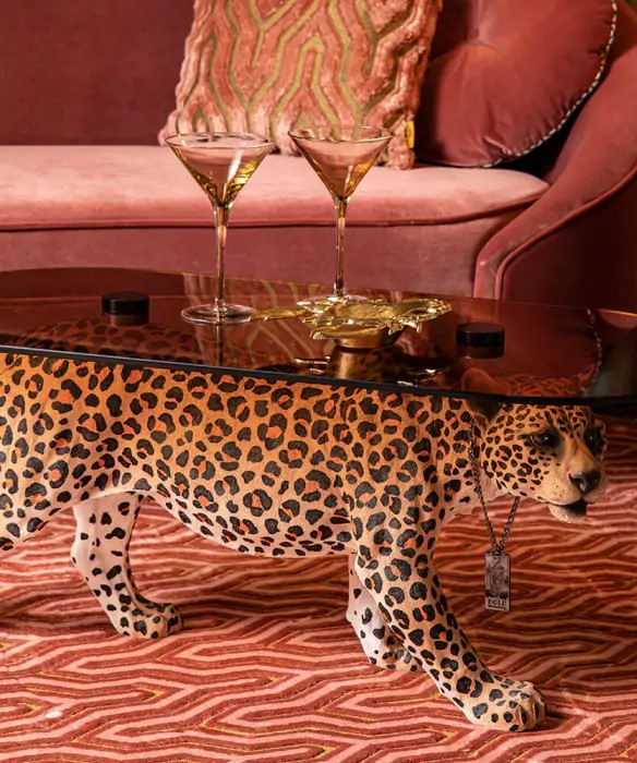 Mesa de café 'Dope as hell' - Leopardo