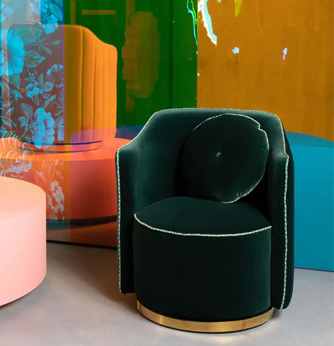 Sill&oacute;n 'Sassy' - Verde