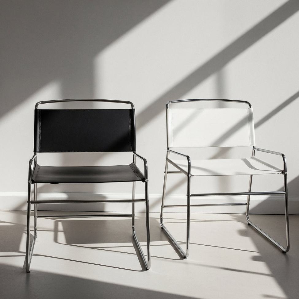 Silla 'Lucca' - Negro