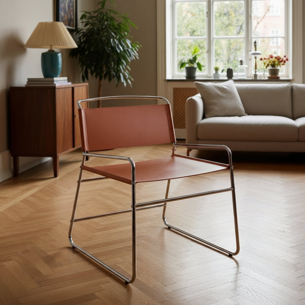 Silla 'Lucca' - Marrón