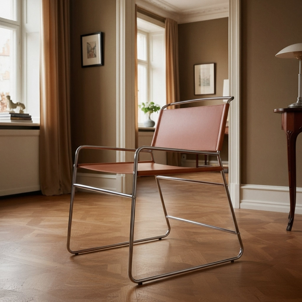 Silla 'Lucca' - Marrón