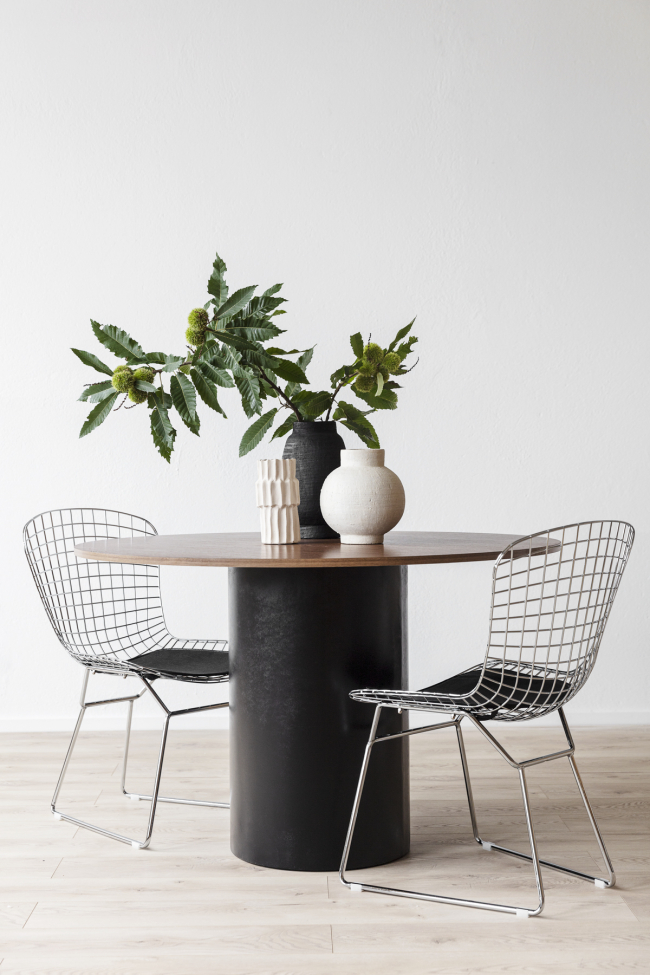 Silla 'Bertoia' - Plata/Gris