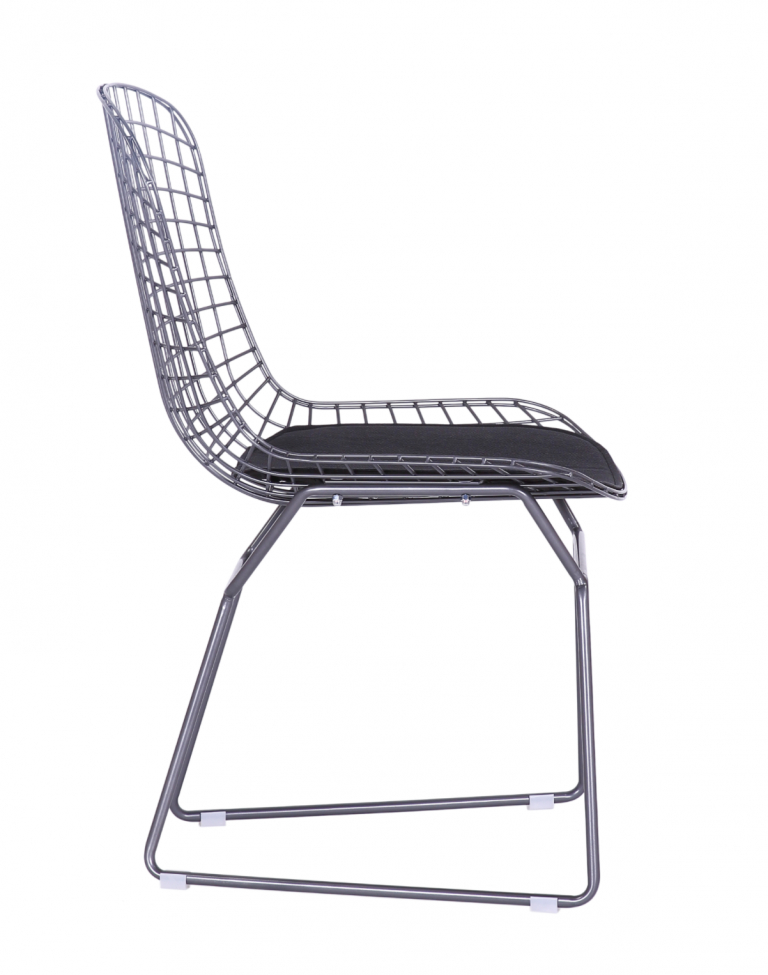 Silla 'Bertoia' - Plata/Gris