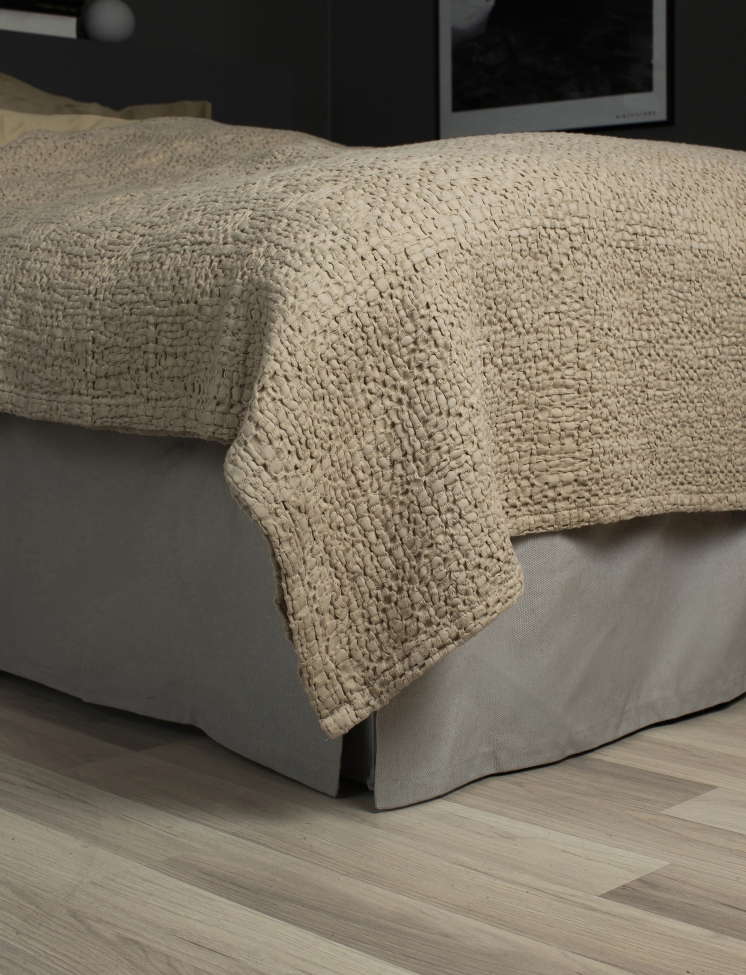 Cubrecamas 'Dani' 160x260 - Beige