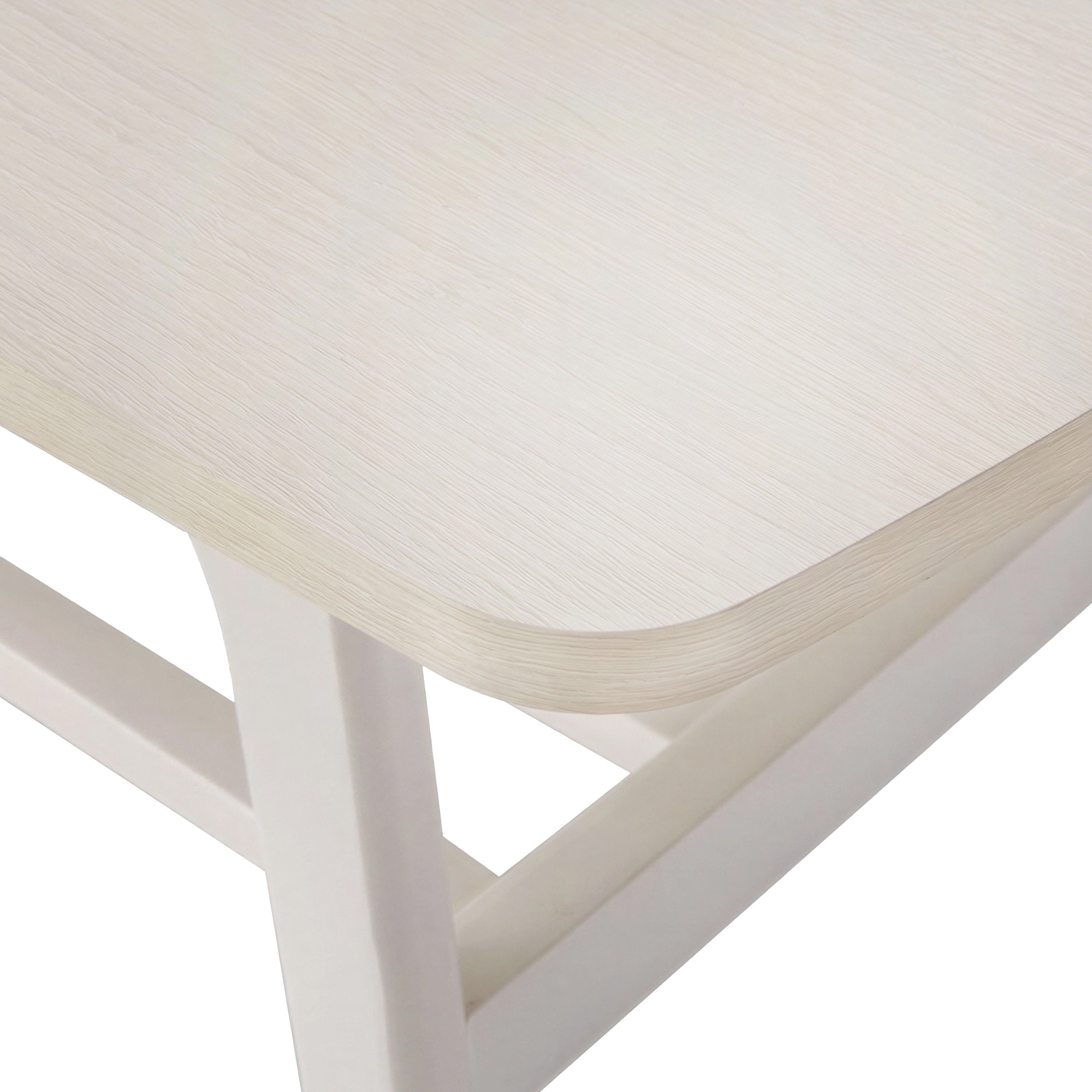 Mesa de café 'Créme' - Pigmentada blanca